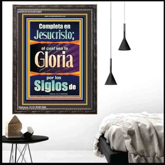 Completa en Jesucristo   Arte de las Escrituras   (GWSPAFAVOUR10897)   