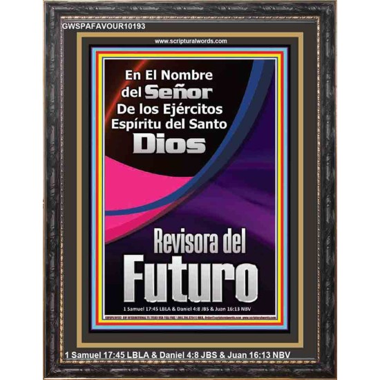 Santo El Revisor del Futuro   Foto enmarcada   (GWSPAFAVOUR10193)   