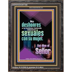 pecado muy grave tener relaciones sexuales con la mujer de tu hermano   pinturas cristianas   (GWSPAFAVOUR11086)   "33x45"