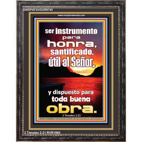 ser instrumento de honra, santificado, útil al Señor   Arte Religioso   (GWSPAFAVOUR9745)   