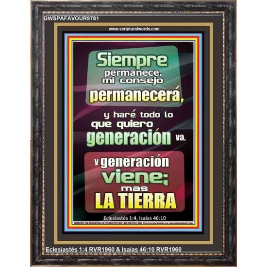 generación en generación tu palabra permanece en los cielos   Versículos de la Biblia Arte de la pared   (GWSPAFAVOUR9781)   