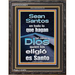 Sean Santos en todo lo que hagan   Obra cristiana   (GWSPAFAVOUR9873)   "33x45"