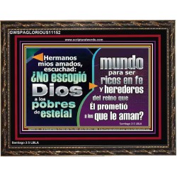 los que aman al Señor   Signos de marco de madera de las Escrituras   (GWSPAGLORIOUS11152)   "45X33"