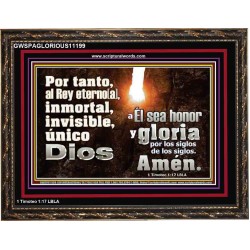 Inmortal, Invisible, nico Dios Sabio   marco de arte cristiano contemporneo   (GWSPAGLORIOUS11199)   