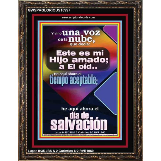 Hoy es el día de salvación   Versículo de la Biblia   (GWSPAGLORIOUS10997)   