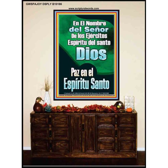 Santo El Espíritu de la Paz   Arte Bíblico   (GWSPAJOY10186)   