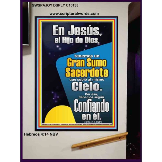 Jesucristo Gran Sumo Sacerdote   Láminas artísticas de las Escrituras   (GWSPAJOY10133)   