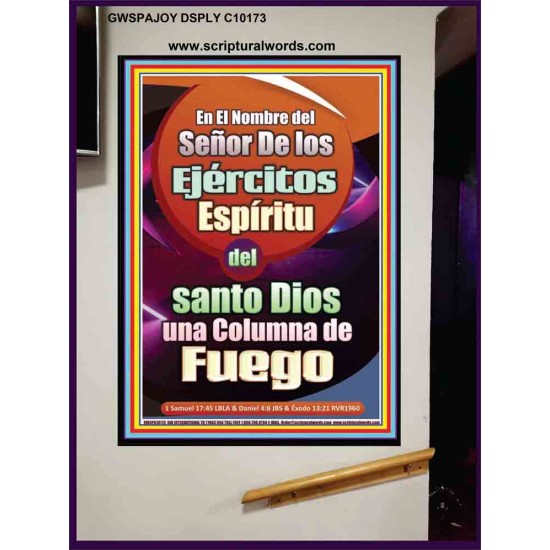 Santo La Columna de Fuego   Arte Bíblico   (GWSPAJOY10173)   