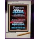 puestos los ojos en Jesús, el autor y consumador de la fe   Versículos de la Biblia Marco Láminas artísticas   (GWSPAJOY9696)   