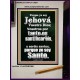 Porque yo soy Jehová vuestro Dios; se santo porque yo soy santo   Arte de la pared de las Escrituras   (GWSPAJOY9697)   