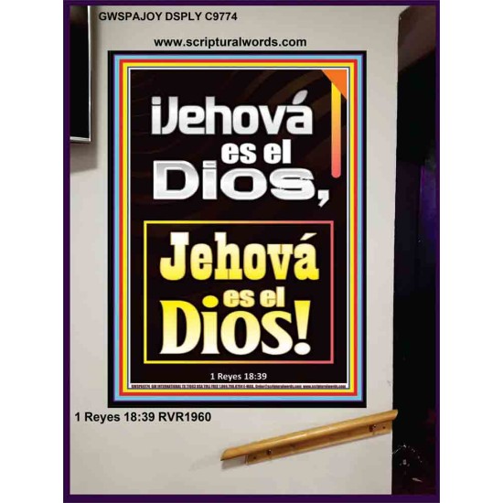¡Jehová es el Dios, Jehová es el Dios!   Versículos de la Biblia   (GWSPAJOY9774)   