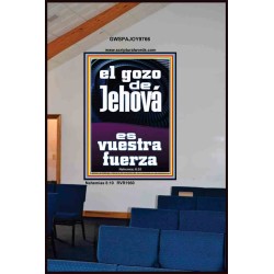 el gozo de Jehová es vuestra fuerza   Marco de arte de las escrituras   (GWSPAJOY9766)   