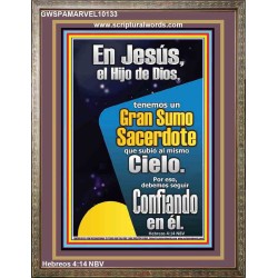 Jesucristo Gran Sumo Sacerdote   Láminas artísticas de las Escrituras   (GWSPAMARVEL10133)   "36x31"