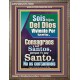 Consagraos y sed santos   Marco de madera del arte de las escrituras   (GWSPAMARVEL10985)   