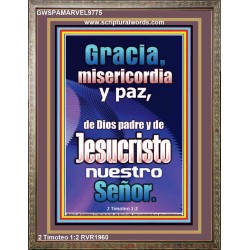 Gracia, misericordia y paz de Dios   Marco de Arte Religioso   (GWSPAMARVEL9775)   