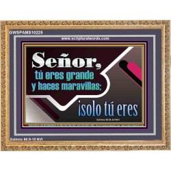 grande  maravillas   Versículo de la Biblia imprimible para enmarcar   (GWSPAMS10225)   "34X28"