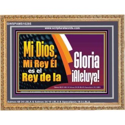 Rey de Gloria Aleluya   Versículos de la Biblia Láminas enmarcadas   (GWSPAMS10285)   