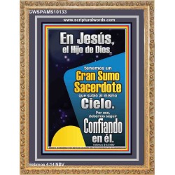 Jesucristo Gran Sumo Sacerdote   Láminas artísticas de las Escrituras   (GWSPAMS10133)   "28x34"