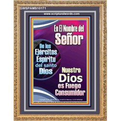 Santo El Fuego Consumidor   Láminas artísticas de las Escrituras   (GWSPAMS10171)   