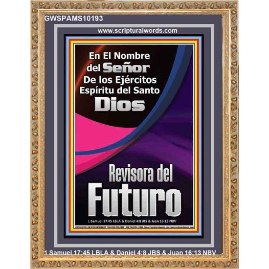 Santo El Revisor del Futuro   Foto enmarcada   (GWSPAMS10193)   