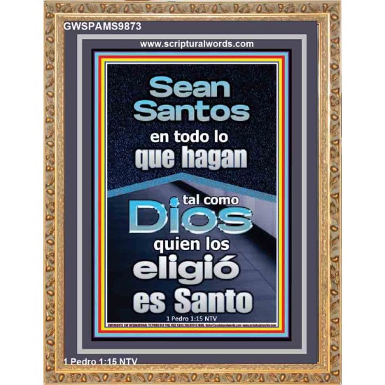Sean Santos en todo lo que hagan   Obra cristiana   (GWSPAMS9873)   