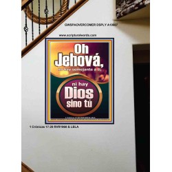 Oh Jehová, no hay semejante a ti   Arte Bíblico   (GWSPAOVERCOMER10907)   