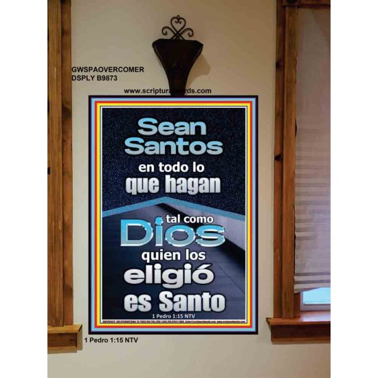 Sean Santos en todo lo que hagan   Obra cristiana   (GWSPAOVERCOMER9873)   
