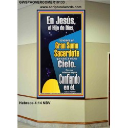 Jesucristo Gran Sumo Sacerdote   Láminas artísticas de las Escrituras   (GWSPAOVERCOMER10133)   