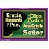 Gracia, Misericordia y Paz, de Dios   Marco de vidrio acrílico con retrato de las Escrituras   (GWSPAPEACE10975)   "14X12"