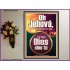 Oh Jehová, no hay semejante a ti   Arte Bíblico   (GWSPAPEACE10907)   "12x14"