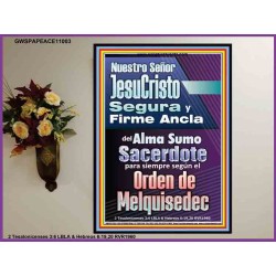 JesuCristo Sumo Sacerdote por los siglos   Pinturas cristianas contemporáneas   (GWSPAPEACE11003)   "12x14"