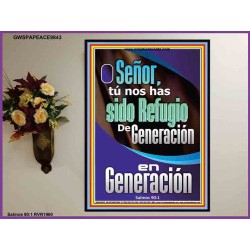 Generación en Generación   Decoración de pared de vestíbulo de entrada comercial enmarcada   (GWSPAPEACE9843)   