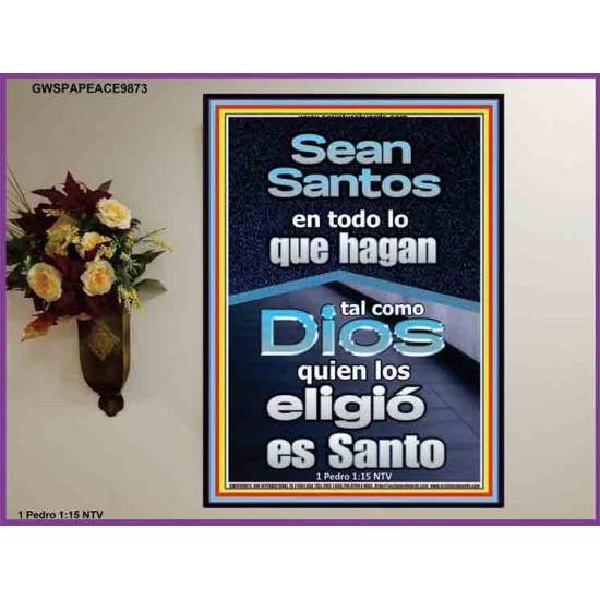 Sean Santos en todo lo que hagan   Obra cristiana   (GWSPAPEACE9873)   