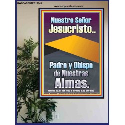 JesuCristo Padre y Obispo de Nuestras Almas   Versículos de la Biblia para el marco de los niños   (GWSPAPOSTER10149)   "24x36"