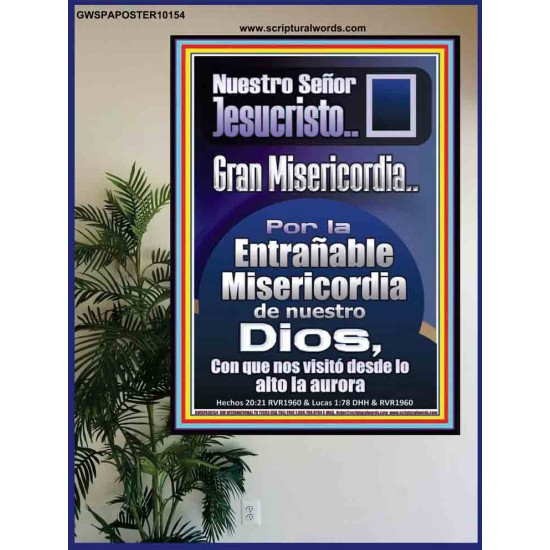 JesuCristo Gran Misericordia   Marco de pinturas bíblicas   (GWSPAPOSTER10154)   