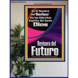Santo El Revisor del Futuro   Foto enmarcada   (GWSPAPOSTER10193)   "24x36"