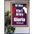 Mi Dios, Mi Rey Él es el Rey de la Gloria ¡Aleluya!   Versículo de la Biblia enmarcado en línea   (GWSPAPOSTER10284)   "24x36"