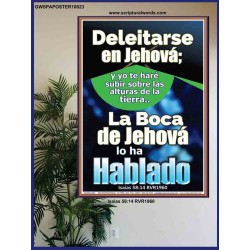 Deleitarse en Jehová   Arte de la pared de las Escrituras   (GWSPAPOSTER10823)   