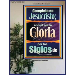 Completa en Jesucristo   Arte de las Escrituras   (GWSPAPOSTER10897)   