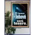 el temor de Jehová será  Tesoro   Marco Decoración bíblica   (GWSPAPOSTER9705)   "24x36"