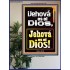 ¡Jehová es el Dios, Jehová es el Dios!   Versículos de la Biblia   (GWSPAPOSTER9774)   "24x36"