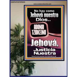 ADONAI TZIDKEINU Jehová, Justicia Nuestra   Obra cristiana   (GWSPAPOSTER9850)   "24x36"