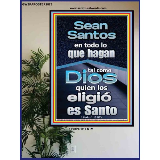Sean Santos en todo lo que hagan   Obra cristiana   (GWSPAPOSTER9873)   