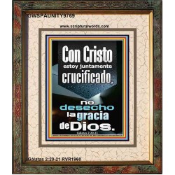 no rechacéis la gracia de Dios   Láminas artísticas de las Escrituras   (GWSPAUNITY9769)   "20x25"