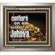confiará en el nombre de Jehová.   Cartel cristiano contemporáneo   (GWSPAVICTOR11165)   