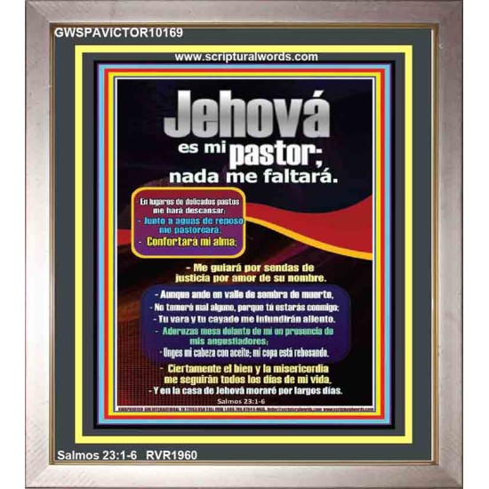 Jehová es mi pastor   Marco de Arte Religioso   (GWSPAVICTOR10169)   