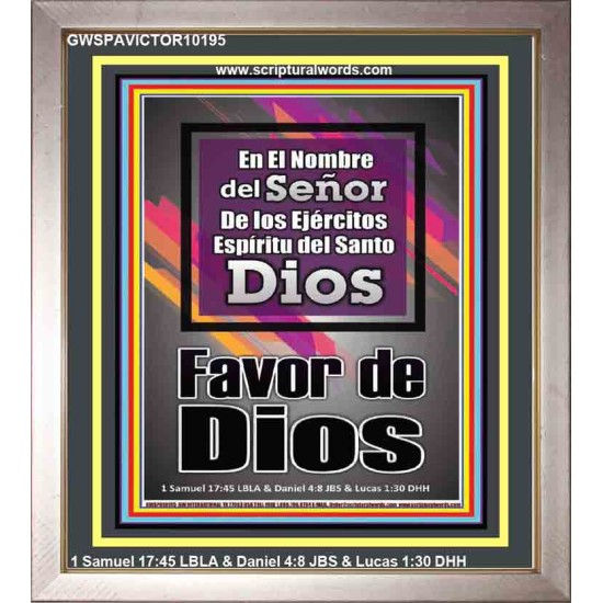 Santo El Espíritu del Favor   Marco   (GWSPAVICTOR10195)   