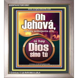 Oh Jehová, no hay semejante a ti   Arte Bíblico   (GWSPAVICTOR10907)   